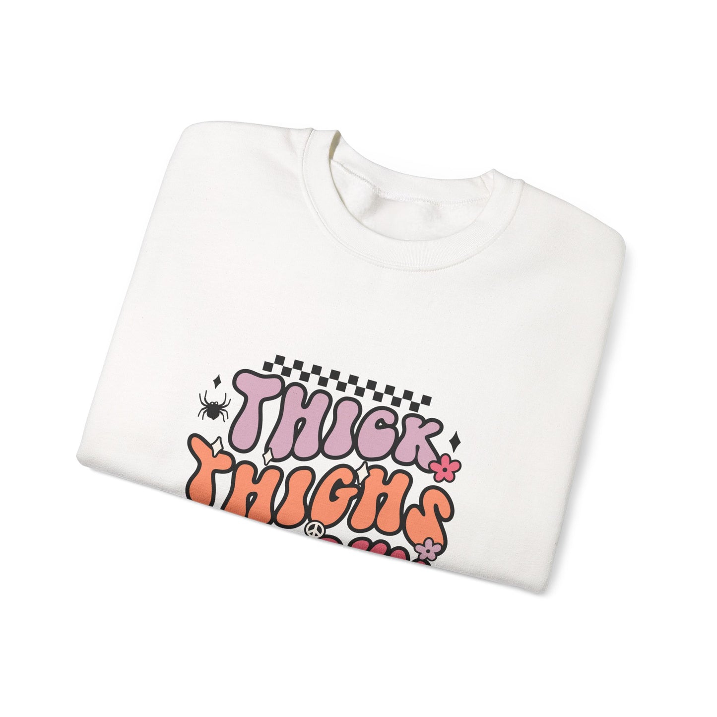 Thick Thighs Spooky Vibes Sweatshirt